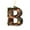 B, variant on yulier Personalized 26 Initial Letter Christmas Ornaments, Nativity Scene Acrylic Hanging Pendant for Christmas Tree/Stockings, Religious Christmas Decorations, Xmas Gifts for Family