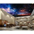thumbnail image 3 of 3D Ceiling Paper Cosmic Starry Sky SKU# WAL0174, 3 of 9