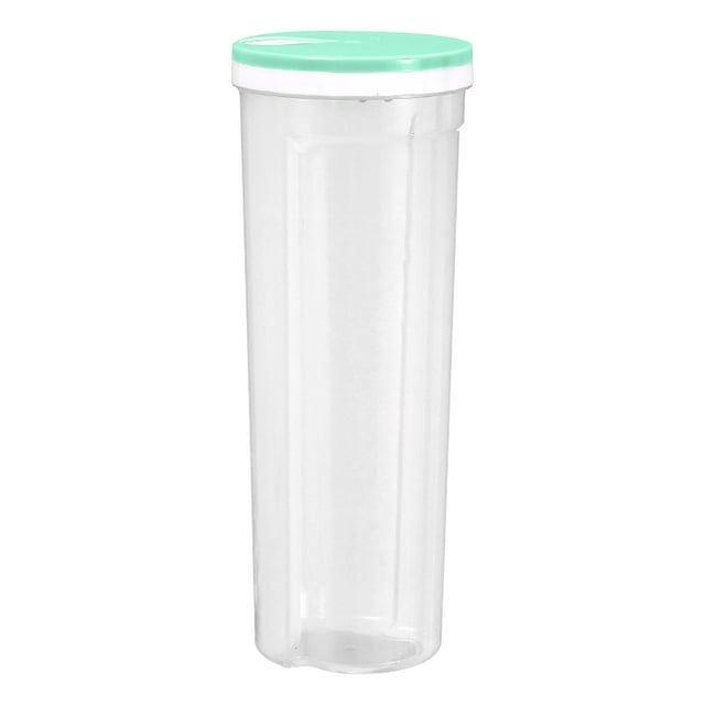 UsRHHA Transparent Grain Storage Jars, 27.5x10cm Dry Food Containers for Barley Nuts Candy Organization, Kitchen Pantry Containers