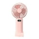 thumbnail image 1 of Ventilador de Mano USB Recargable 5 velocidades, Mini Ventilador Portátil, Ventilador de Escritorio con Base Silencioso para la Oficina, Hogar y Viajar (Rosado), 1 of 5