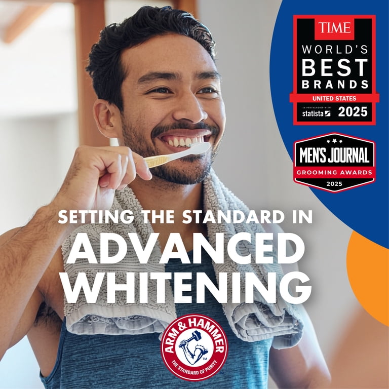 ARM & HAMMER, Advance White Toothpaste, 6 oz, 2 Pack - Walmart.com