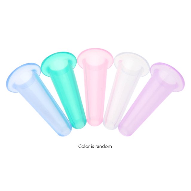 Mini taza de masaje de silicona para ojos, taza de ventosas faciales, 1 unidad yeacher Copa de ventosas