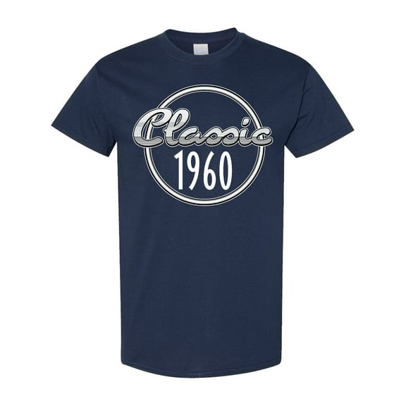 Inktastic Classic 1960 Birth Year T-Shirt