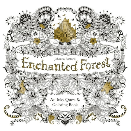 Enchanted Forest An Inky Quest Coloring Book