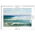 thumbnail image 5 of Art.com Azure Ocean Art Print by Julia Purinton, White Frame Wall Art, 23" x 17", 5 of 5