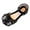 Black, variant on GJSYRH Girls Dress Shoes Mary Jane Princess Shoes Girls' Flats Glitter Low Heels Flower Wedding Party Footwear for Toddler Little/Big Kid Black 5-5.5 Years