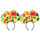 thumbnail image 1 of 2pcs Large Bowknot Headbands Hair Hoops Headwears for Clown Coslay Performance Birthday Party, 1 of 3