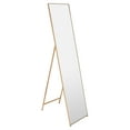 thumbnail image 3 of SAFAVIEH Wellen 28 in. x 69 in. Solid Frame Mirror, Gold, 3 of 7