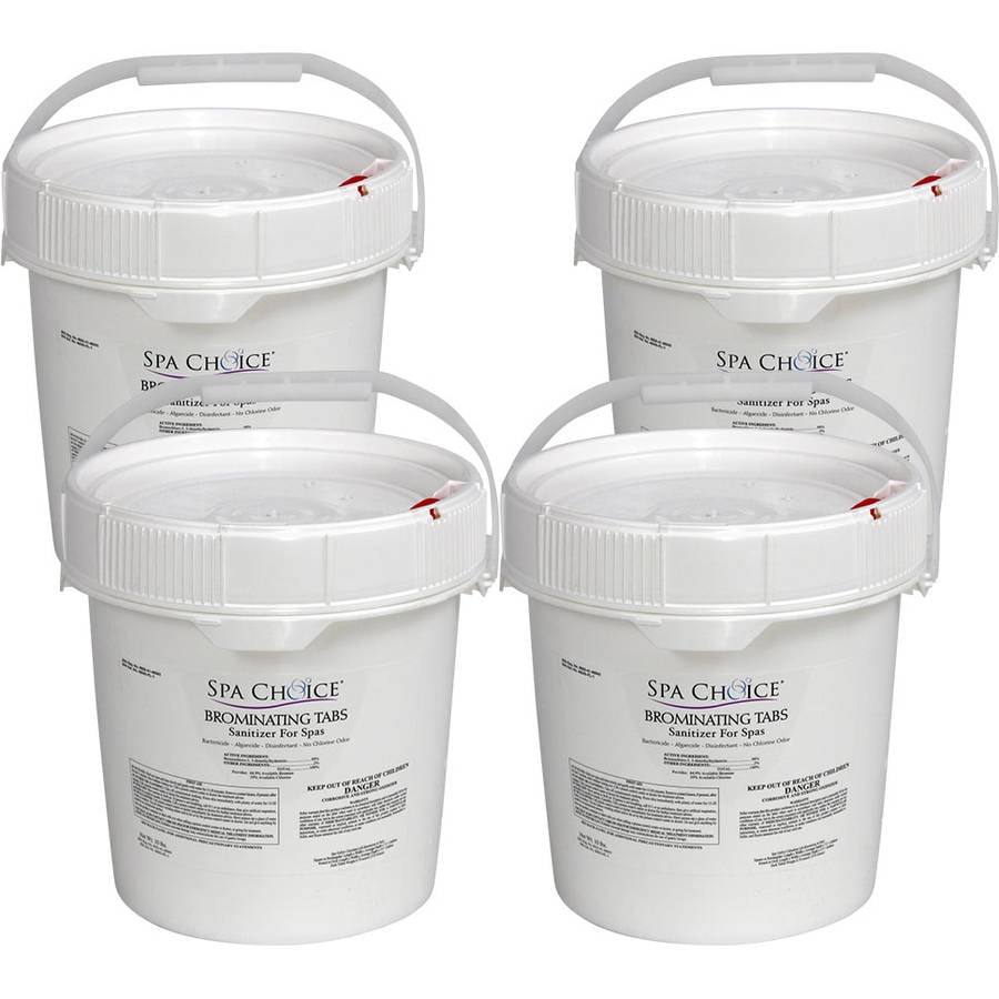 Spa Choice Brominating Bromine Tabs for Pools, Spas and Hot Tubs, 10-Pounds by Spa Choice