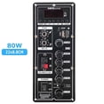 thumbnail image 2 of Placa amplificadora de 12V, amplificador de altavoz, Bluetooth, AUX, tarjeta TF, grabación en disco U, Panel de altavoz de 6-12 pulgadas y 80W, 2 of 5