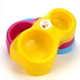 thumbnail image 4 of BESTSKY Small Dog Bowls,Easy to Clean Cat Food Bowls,Detachable Bottle Feature Cat Food Bowl,Yellow, 4 of 7