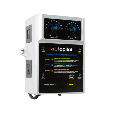 AutoPilot Analog Garden Temp Co2 Environmental Controller w/ Sensor APCETHA