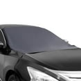 thumbnail image 2 of Windscreen Sun Shade Magnetic Car Sun Shade Cover Car Front Windshield Snow Protective Cover Magnetic Car Sun Shade Cover With Flap And  Strap Car Front Windshield Snow Protective, 2 of 8