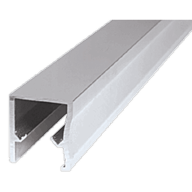 CRL H72BA Brite Anodized 72" Frameless Sliding Shower Door Header
