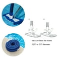 Mainstays 2pc Pool Cleaning Kit Include 25FT Hose and Vacuum Head
