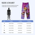 thumbnail image 4 of Sigee Fruit Parfait Colorful print Men's Pajama Pants Lounge Sleep Bottoms with Elastic Waistband and Pockets-Small, 4 of 6
