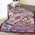 thumbnail image 3 of to Sister in Law Throw Blanket Birthday Gifts Ultra-Soft Micro Fleece Blankets for Bed Couch Travel Beach 50"x60", 3 of 6