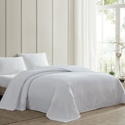 Channel Chenille Bedspread Blush Queen