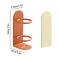 thumbnail image 3 of pstuiky Wall Mounted Toothbrush Holder with Shaver Storage Rustproof Iron Construction In Multiple Colors No-Drill Adhesive Installation for Bathrooms, 3 of 6