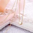 thumbnail image 4 of HAHDAXIA Collier Ras du Cou Pendentif Cœur Initiale en Argent Sterling 925 pour Femmes, 4 of 7