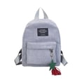 thumbnail image 3 of Sacs d'École en Toile à Franges pour Femmes Sac à Dos de Voyage Sac Bk, 3 of 3