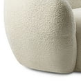 thumbnail image 4 of Simpli Home Sherri 89 inch Wide Contemporary Sofa in Vanilla Cream Boucle Performance Fabric, 4 of 17