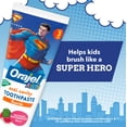 thumbnail image 2 of Pasta de dientes Orajel Kids Superman anticaries 125 ml, paquete de 4, 2 of 8