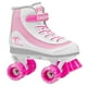 thumbnail image 1 of Patines Roller Derby Firestar para niñas, color blanco/rosa, 1 of 6