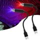 thumbnail image 4 of Para BMW F10 E90 F20 F30 E60 GT F07 X3 F25 X4 F26 X5 X6 E70 E84 Accesorios Decoración interior con luces ambientales de cielo estrellado USB, 4 of 5