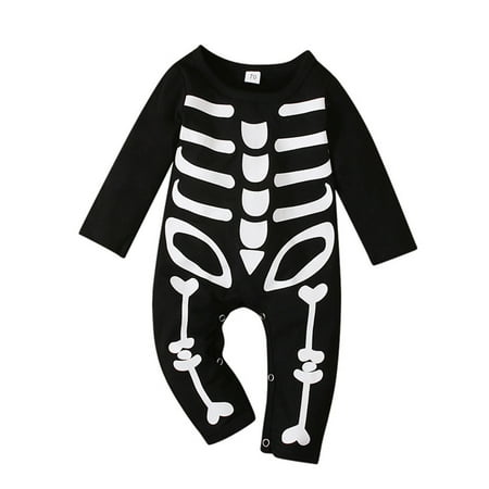

Baby Boys Girls Long Sleeve Romper Skeleton Jumpsuit Outfits 2t Jumpsuit Boy Dinosaur Shirt First Birthday Outfit Baby Boy Shirt Set Baby T Shirts 12 Months Boy 24 Month Boy Clothes Snap up Baby Boy