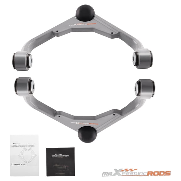 Maxpeedingrods Front Upper Control Arms 3" Lift For 2001 2002 2003-2010 Silverado Sierra 2500HD