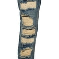 thumbnail image 5 of RAW X  Boy's RawX Heavy Distressed Jeans, Blue, 12, 5 of 6