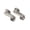 Chrome, variant on Kingston Brass CC3SE8 Vintage Wall Mount Tub Faucet Swivel Riser Elbow Coupler, Brushed Nickel