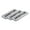 Brushed Silver, variant on Janitor 1 x 3" Name Tag, White (3 Pack)
