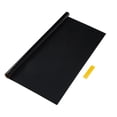thumbnail image 1 of Película de tinte para ventanas de coche Unique Bargains Película de privacidad para coche Carbono 2PLY PET 9.84 pies x 29.92 pulgadas 1 Pc Negro VLT 11% IRR 66% UVR 96%, 1 of 1