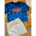 thumbnail image 3 of Delete Negativity Hot Salmon Tie Dye Crystal Women -Image by Shutterstock, Female Large, 3 of 4
