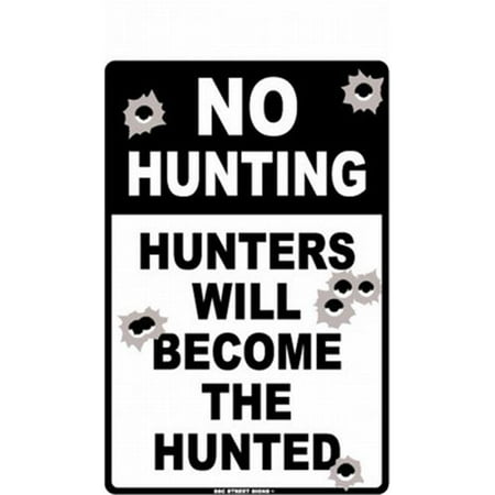 Paradise Surf Sign - Seaweed Surf Co AA36 No Hunting signs