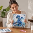 thumbnail image 5 of Diamond Art Club Diamond Painting Kits, Dragon Full‑Round Drill DIY Diamond Painting Kit, Frameless Canvas Craft Supplies, Complete Hobby Set for Hand‑Creating Custom Home Wall Art Ornament, 5 of 6