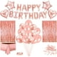 thumbnail image 1 of Conjunto de decoración de cumpleaños, feliz cumpleaños corona confeti globo mantel globo brillo cortina confeti corazón estrella lámina globo para hombre niño niña fiesta cumpleaños decoración Adepaton LN-2495-3, 1 of 4