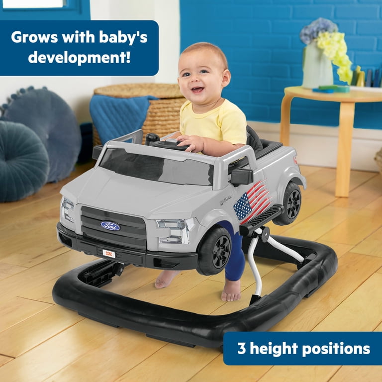 Bright Starts Ways to Play Walker - Ford F-150, All American, 4-in