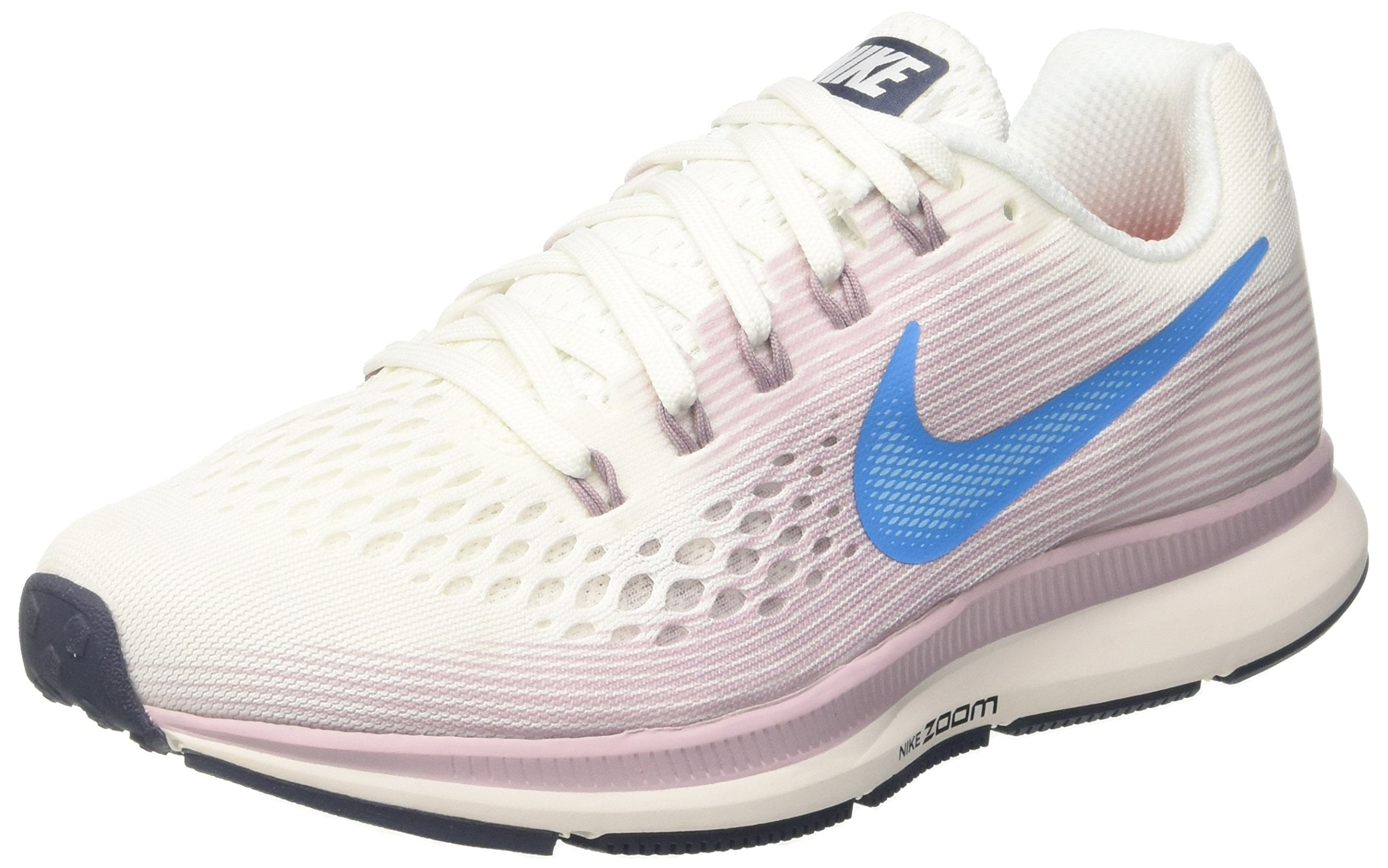 Nike Women's Air Zoom Pegasus 34 Running Shoe (Summit White/Elemental ...