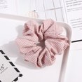 thumbnail image 4 of 6PCS Cheveux Scrunchies Mode à Carreaux à Rayures Pied-de-Poule Point Scrunchie, 4 of 10