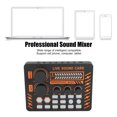 thumbnail image 3 of Tablero mezclador de sonido tarjeta de sonido profesional con interfaz de sonido de 35 mm para computadora ANGGREK Otros, 3 of 8