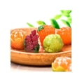thumbnail image 2 of Mini Fruit Resin Figurine Simulation Orange Grape Fruits Ornament Dollhouse, 2 of 11
