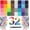 32 Color, variant on 3mm Multicolor Resin Jelly Rhinestones, Flatback Rainbow Gems Bedazzling Kit, Colorful Flatback Gemstones for Bedazzler.(24 Color)