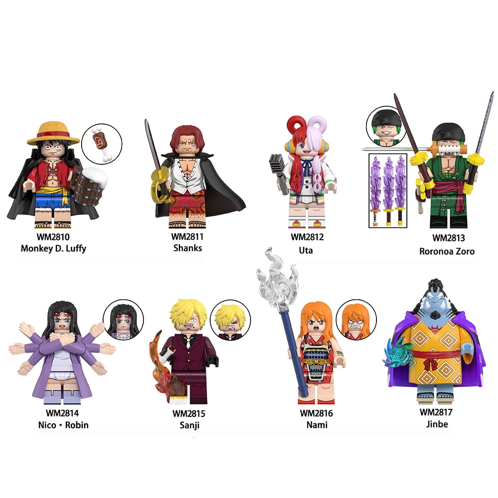 ONE PIECE Custom Building Block X 8 Set O