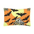 thumbnail image 3 of MKHERT Black Bat And Skull Pillowcase Pillow Protector Cushion Cover 20x30 inch,Set of 2, 3 of 3