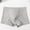 Gray, variant on LJEFF Boys Cotton Boxer Briefs, Solid Color Elasticity Comfort Breathability Kids Underwear Boys Dark Gray Size 5-6