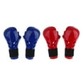 thumbnail image 3 of Gants de Sparring Taekwondo pour Enfants Gants de Protection MMA Bleu P, 3 of 9