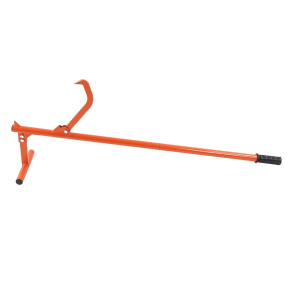 Outdoor Log Lifter, Multifunction Steel Waterproof 51in Log Cant Hook for Logging
